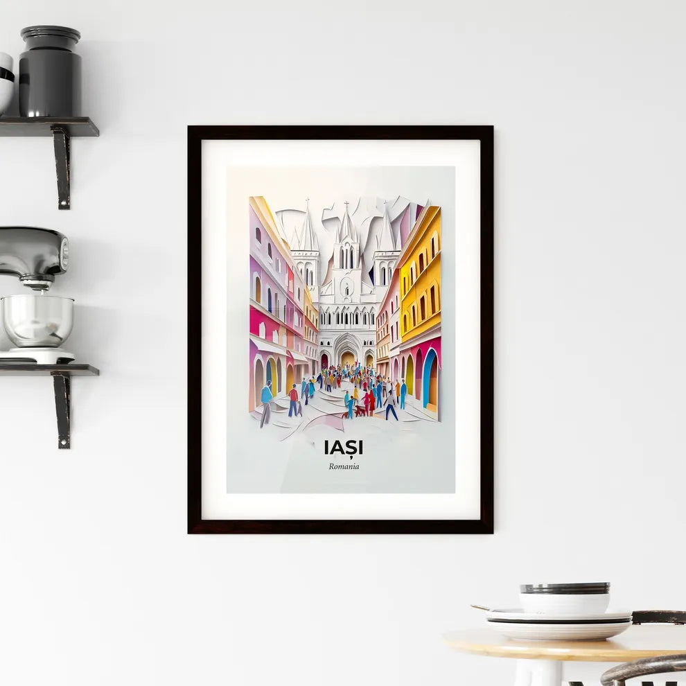 Vivid Iași, Romania, Framed Wall Art