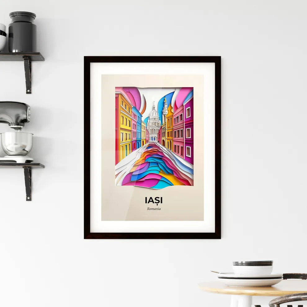 Vivid Iași, Romania, Framed Wall Art