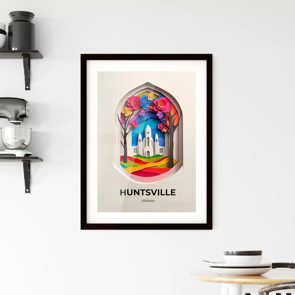 Vivid Huntsville, Alabama, Framed Wall Art