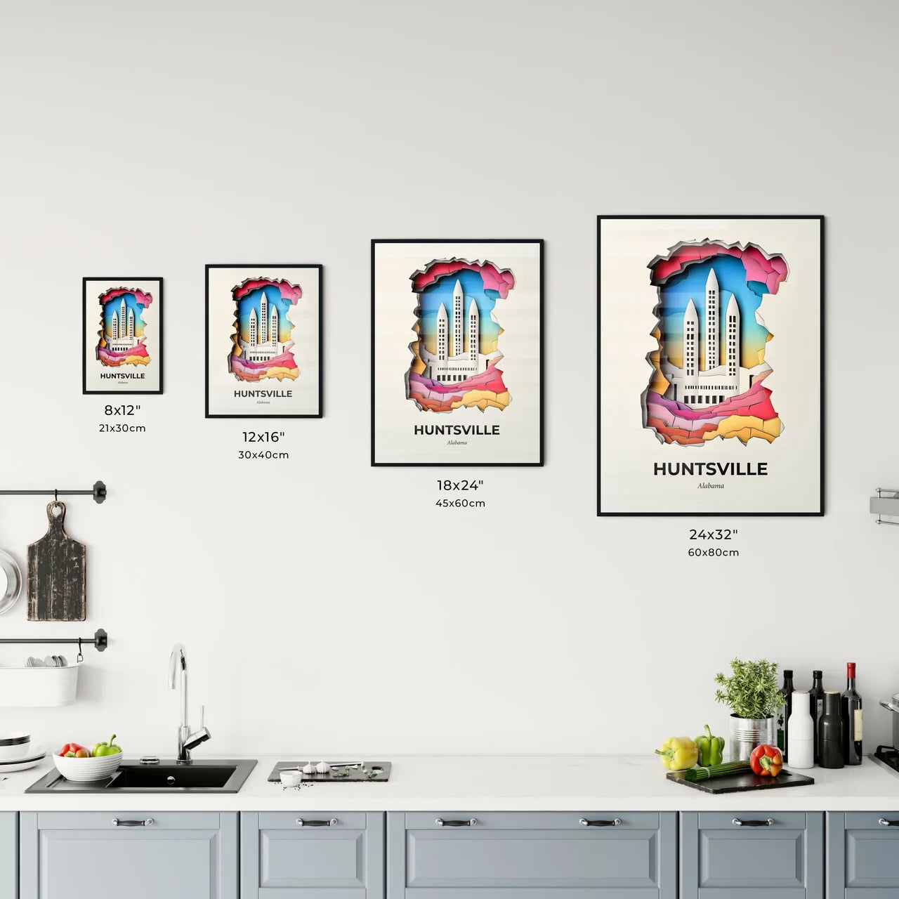 Vivid Huntsville, Alabama, Kitchen Art