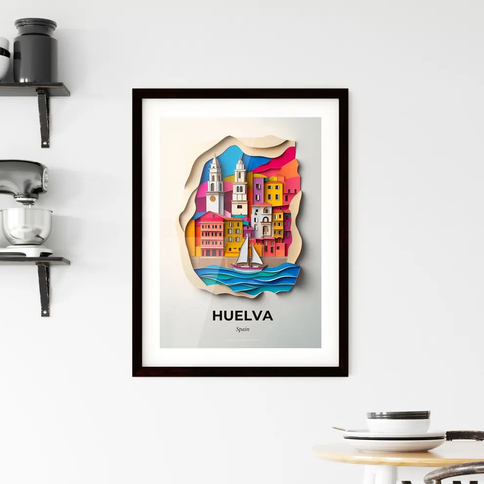 Vivid Huelva, Spain, Framed Wall Art