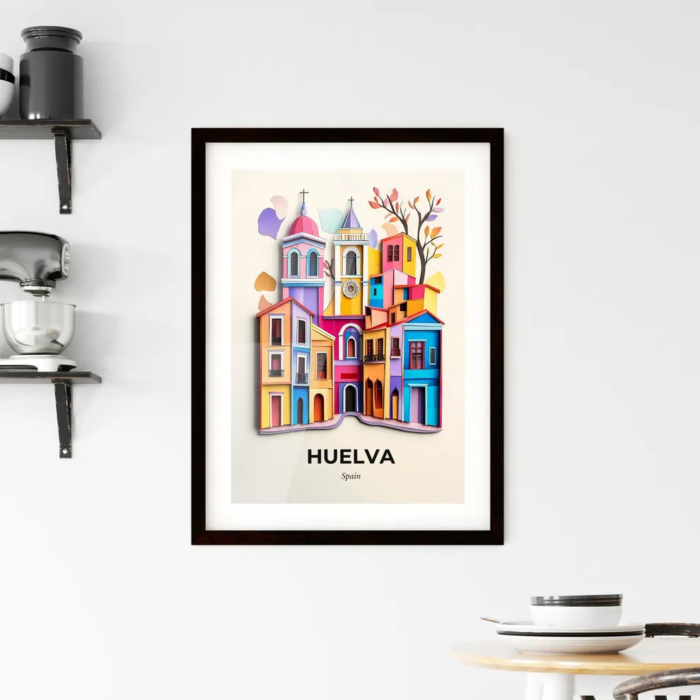 Vivid Huelva, Spain, Framed Wall Art
