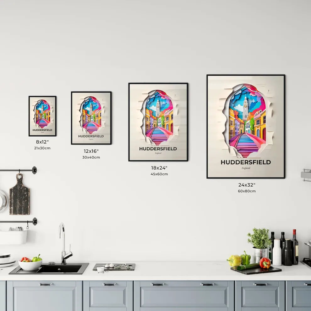 Vivid Huddersfield, England, Kitchen Art