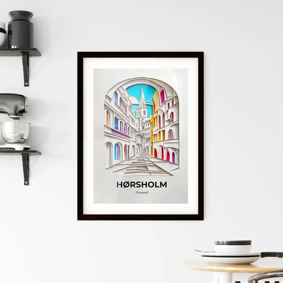 Vivid Hørsholm, Denmark, Framed Wall Art
