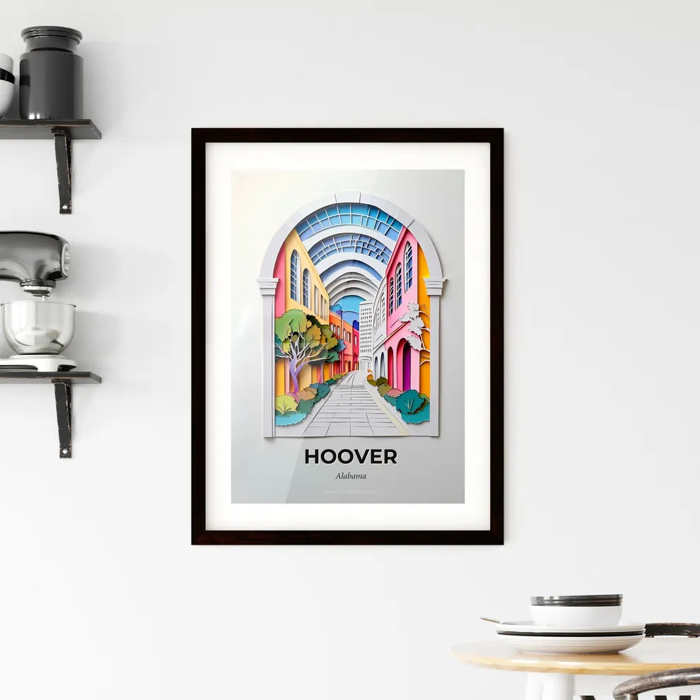 Vivid Hoover, Alabama, Framed Wall Art