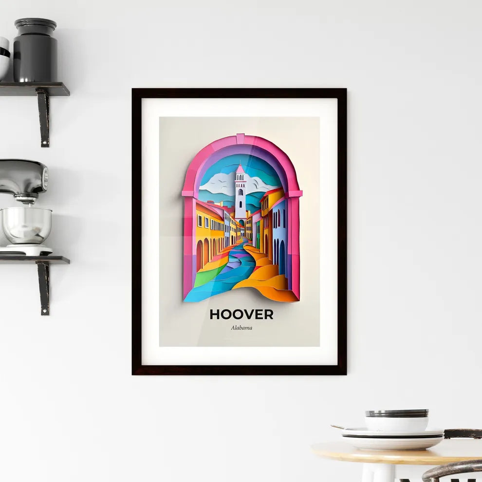 Vivid Hoover, Alabama, Framed Wall Art