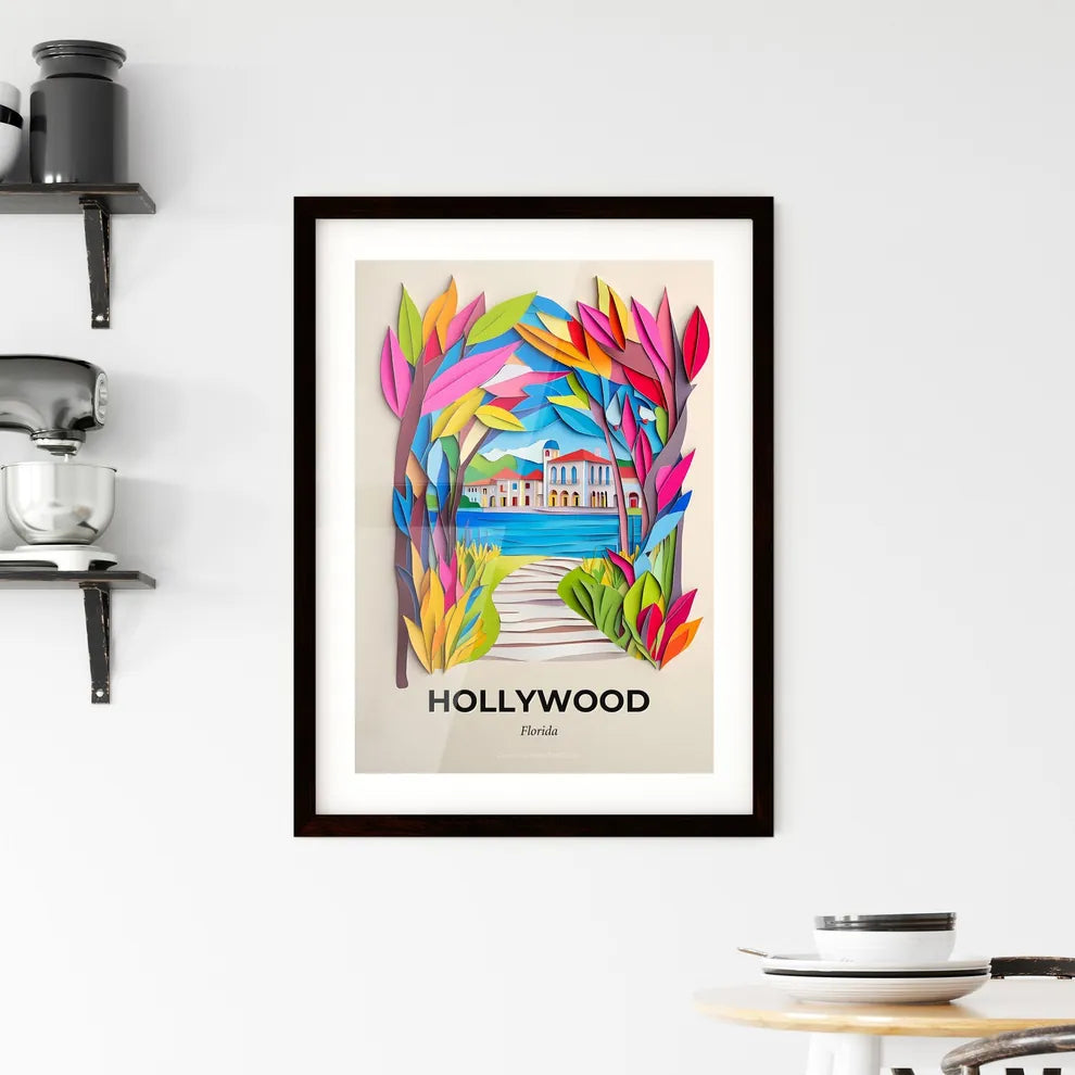 Vivid Hollywood, Florida, Framed Wall Art