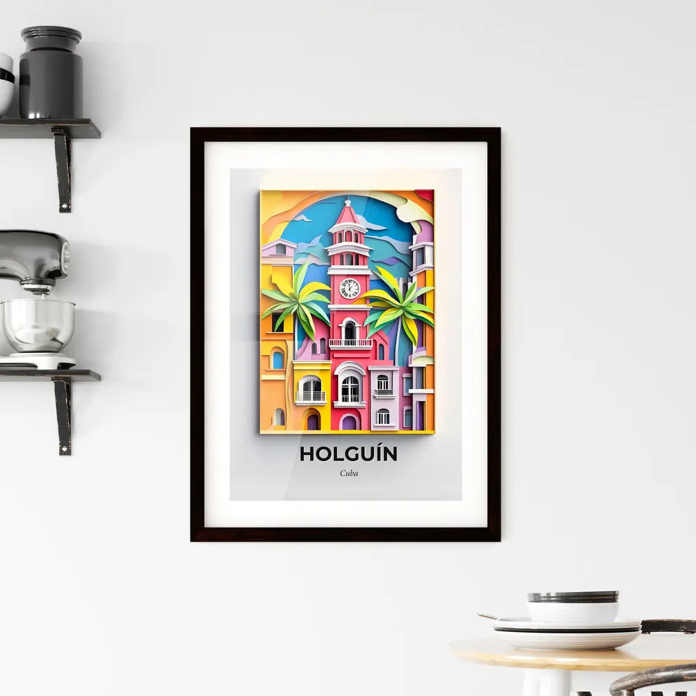 Vivid Holguín, Cuba, Framed Wall Art