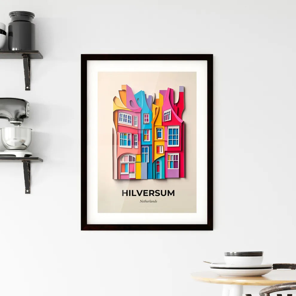 Vivid Hilversum, Netherlands, Framed Wall Art
