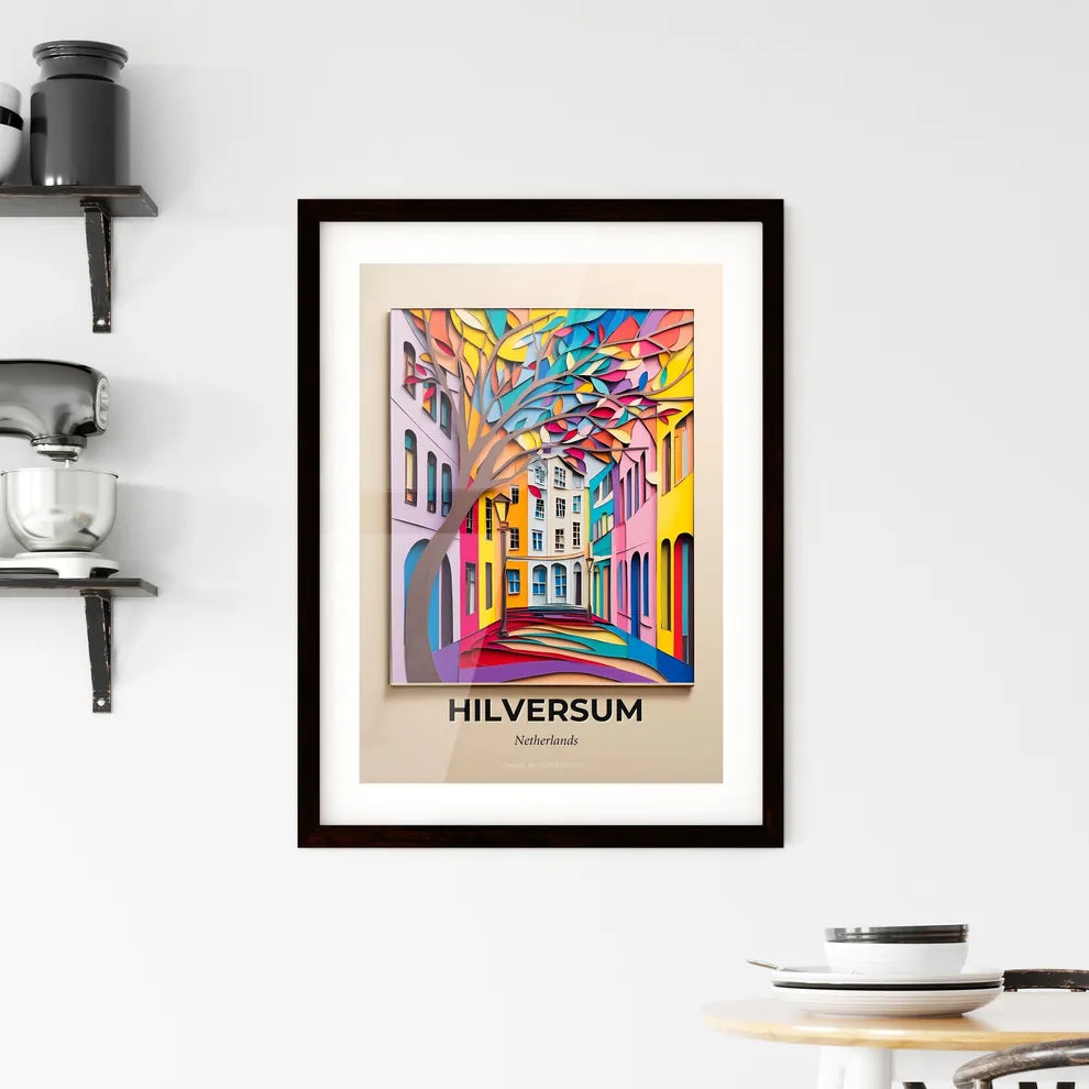 Vivid Hilversum, Netherlands, Framed Wall Art