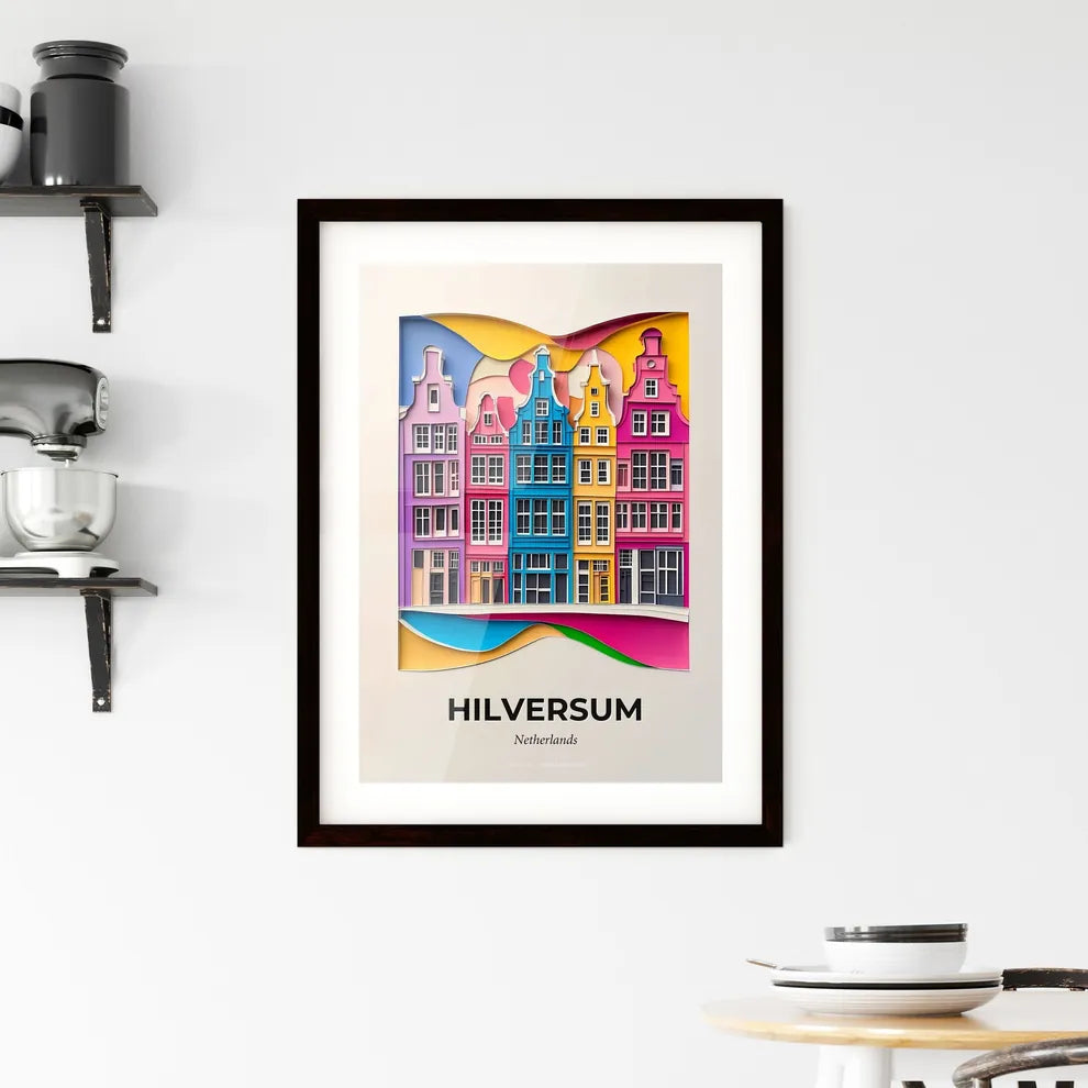 Vivid Hilversum, Netherlands, Framed Wall Art