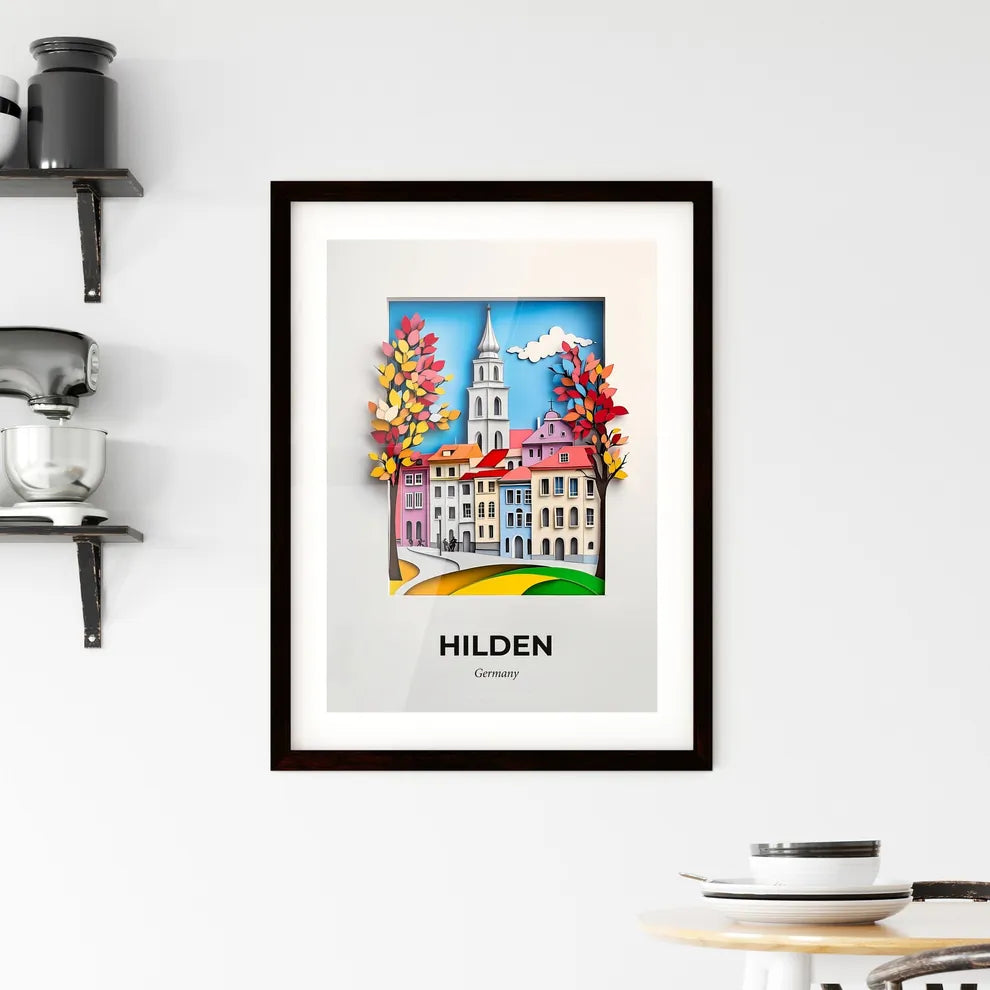 Vivid Hilden, Germany, Framed Wall Art