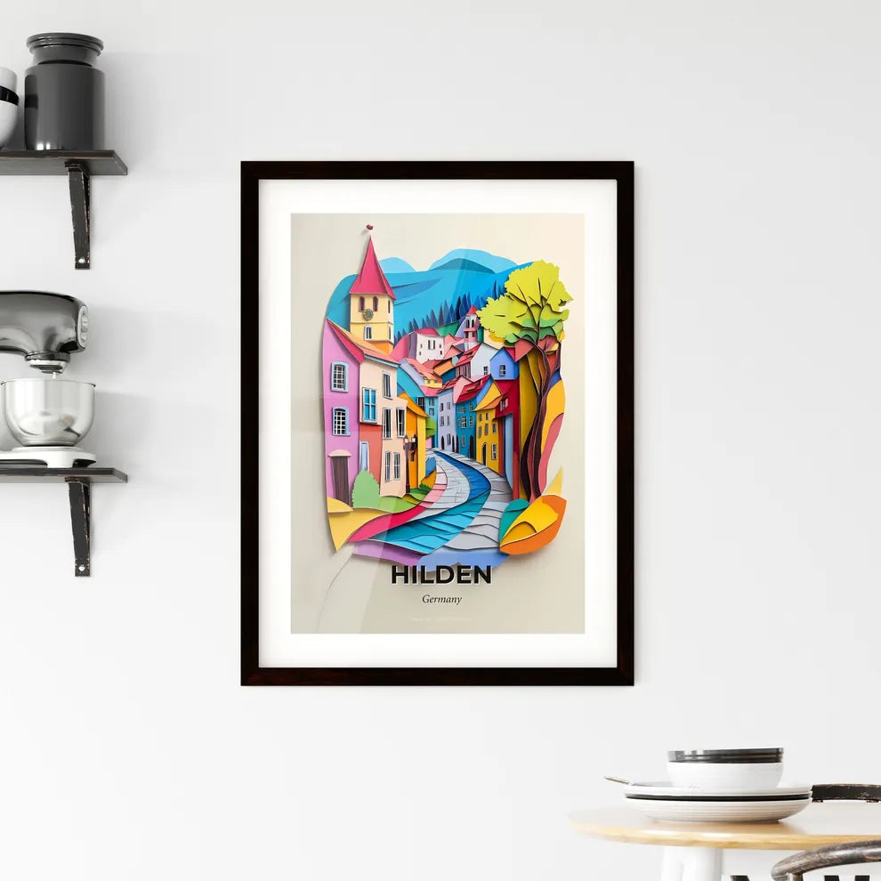Vivid Hilden, Germany, Framed Wall Art
