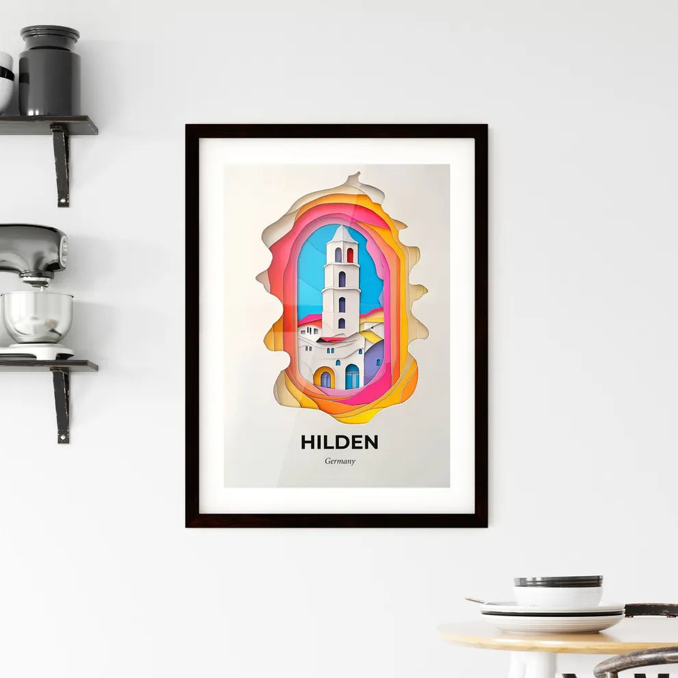 Vivid Hilden, Germany, Framed Wall Art