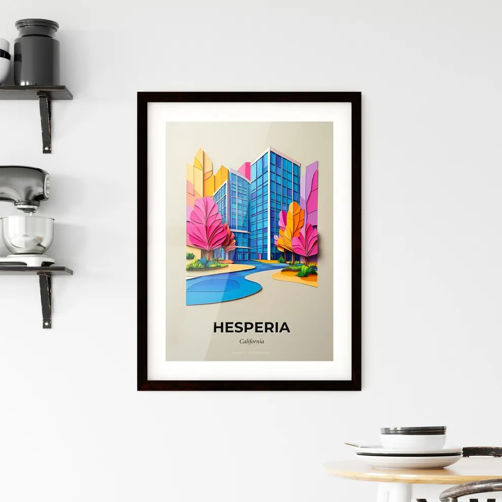 Vivid Hesperia, California, Framed Wall Art