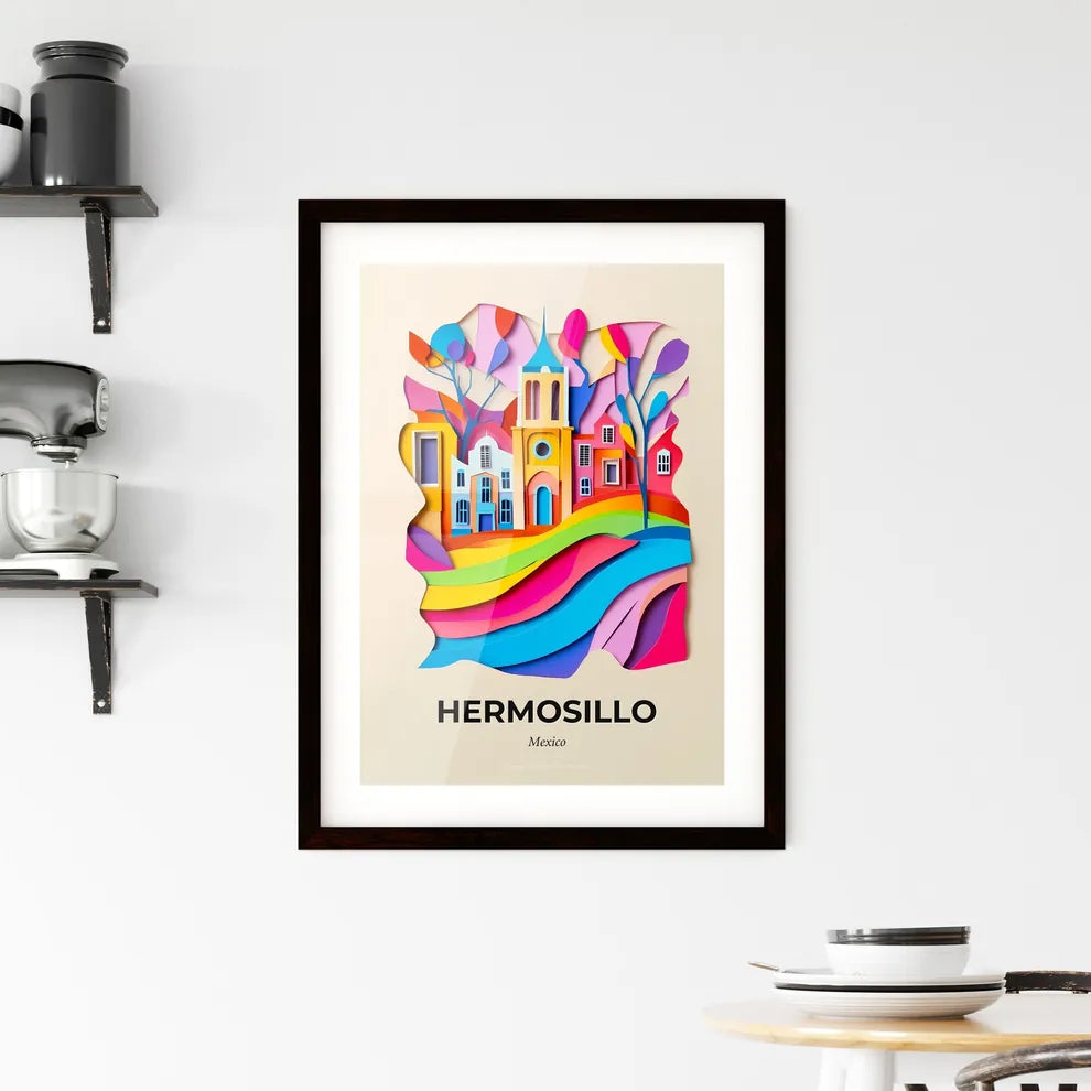 Vivid Hermosillo, Mexico, Framed Wall Art