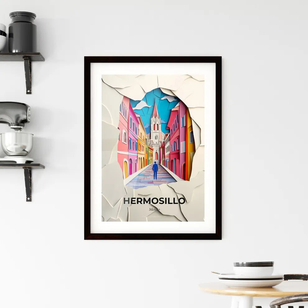 Vivid Hermosillo, Mexico, Framed Wall Art