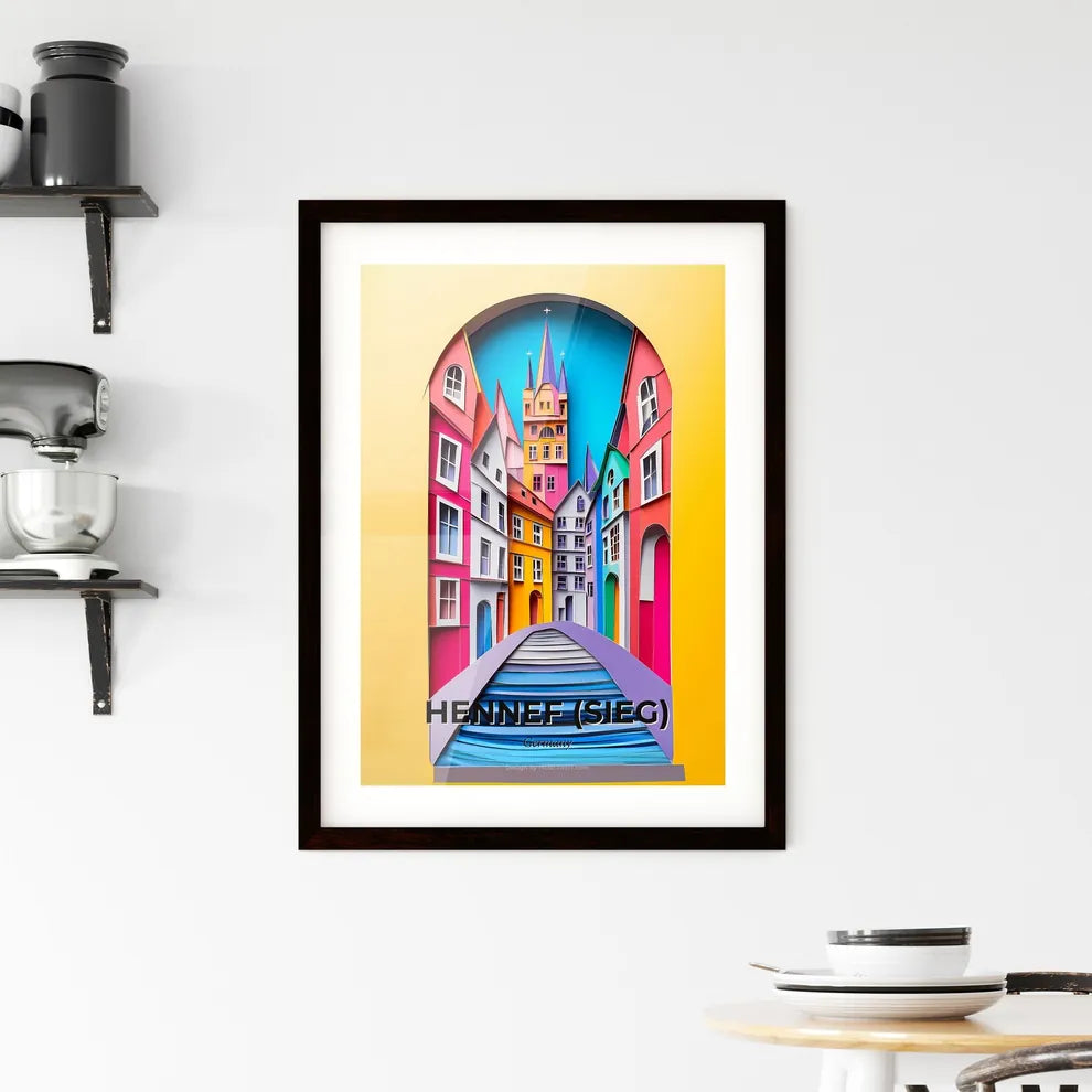 Vivid Hennef (Sieg), Germany, Framed Wall Art