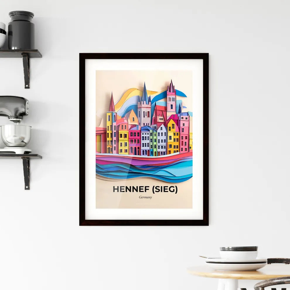 Vivid Hennef (Sieg), Germany, Framed Wall Art