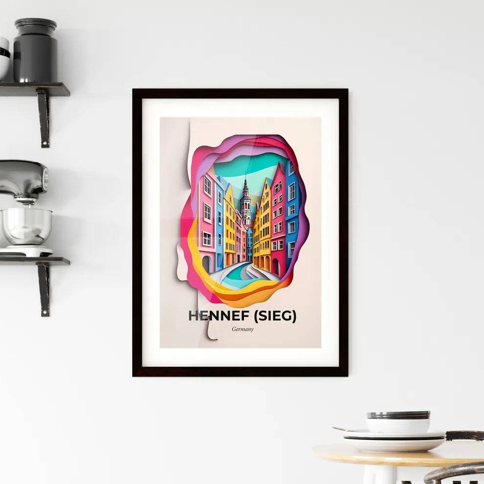 Vivid Hennef (Sieg), Germany, Framed Wall Art