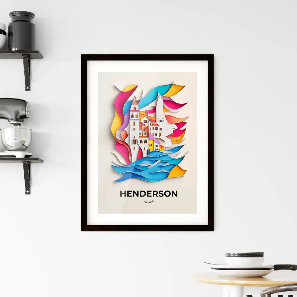 Vivid Henderson, Nevada, Framed Wall Art