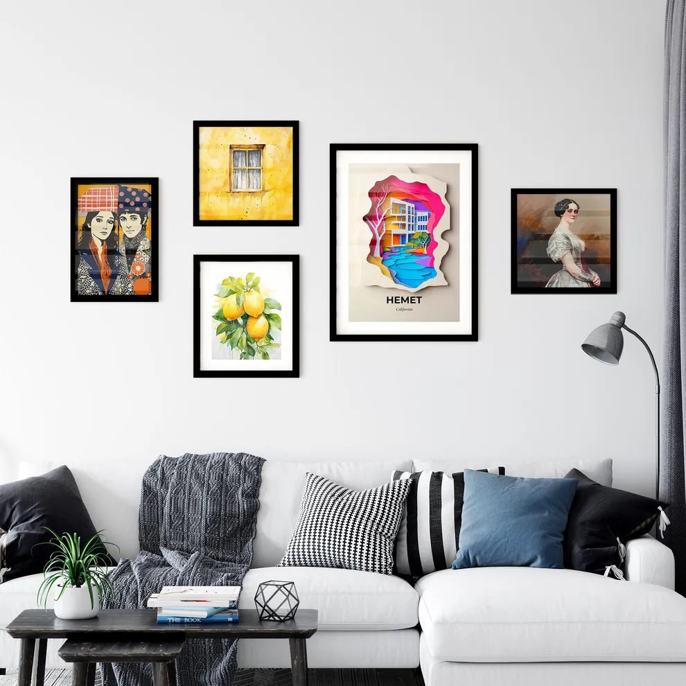 Vivid Hemet, California, Premium Framed Prints