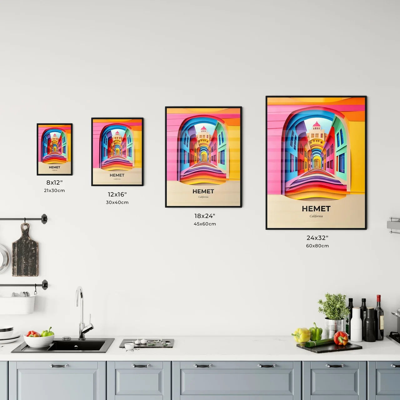 Vivid Hemet, California, Kitchen Art