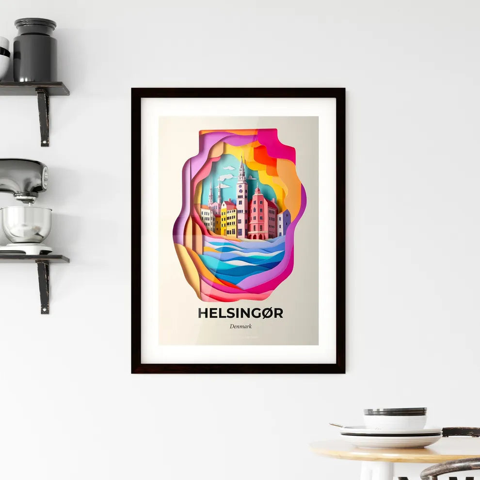 Vivid Helsingør, Denmark, Framed Wall Art