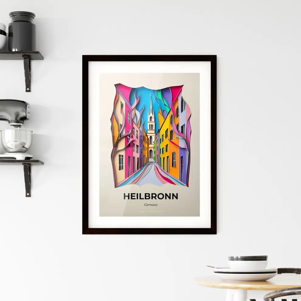 Vivid Heilbronn, Germany, Framed Wall Art