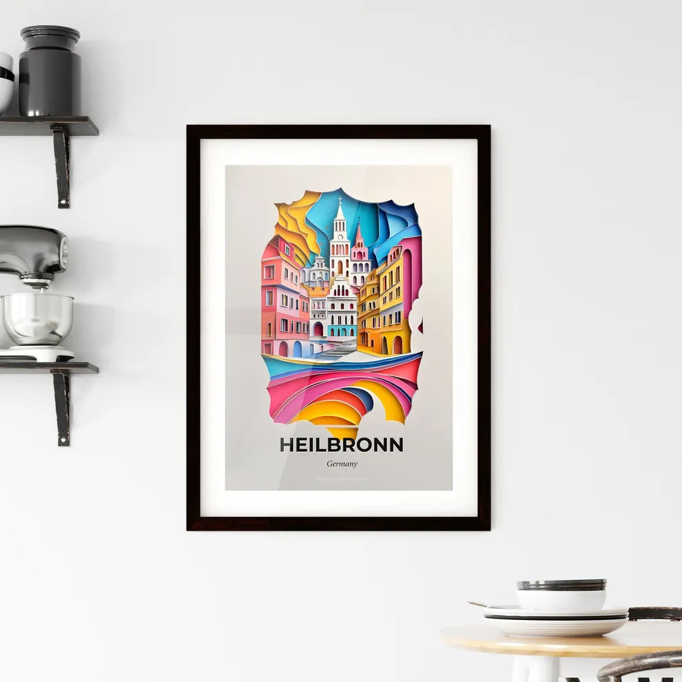 Vivid Heilbronn, Germany, Framed Wall Art