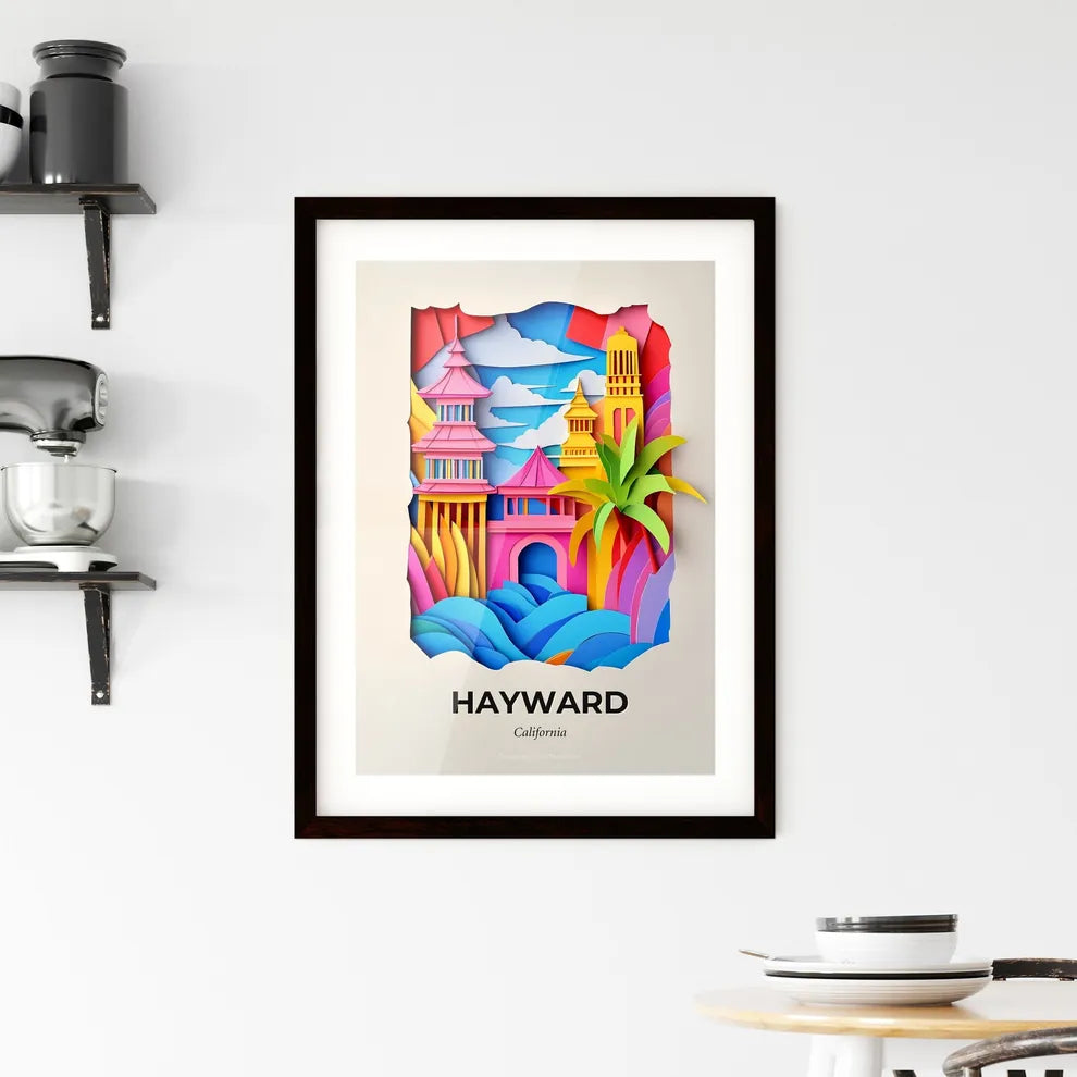 Vivid Hayward, California, Framed Wall Art