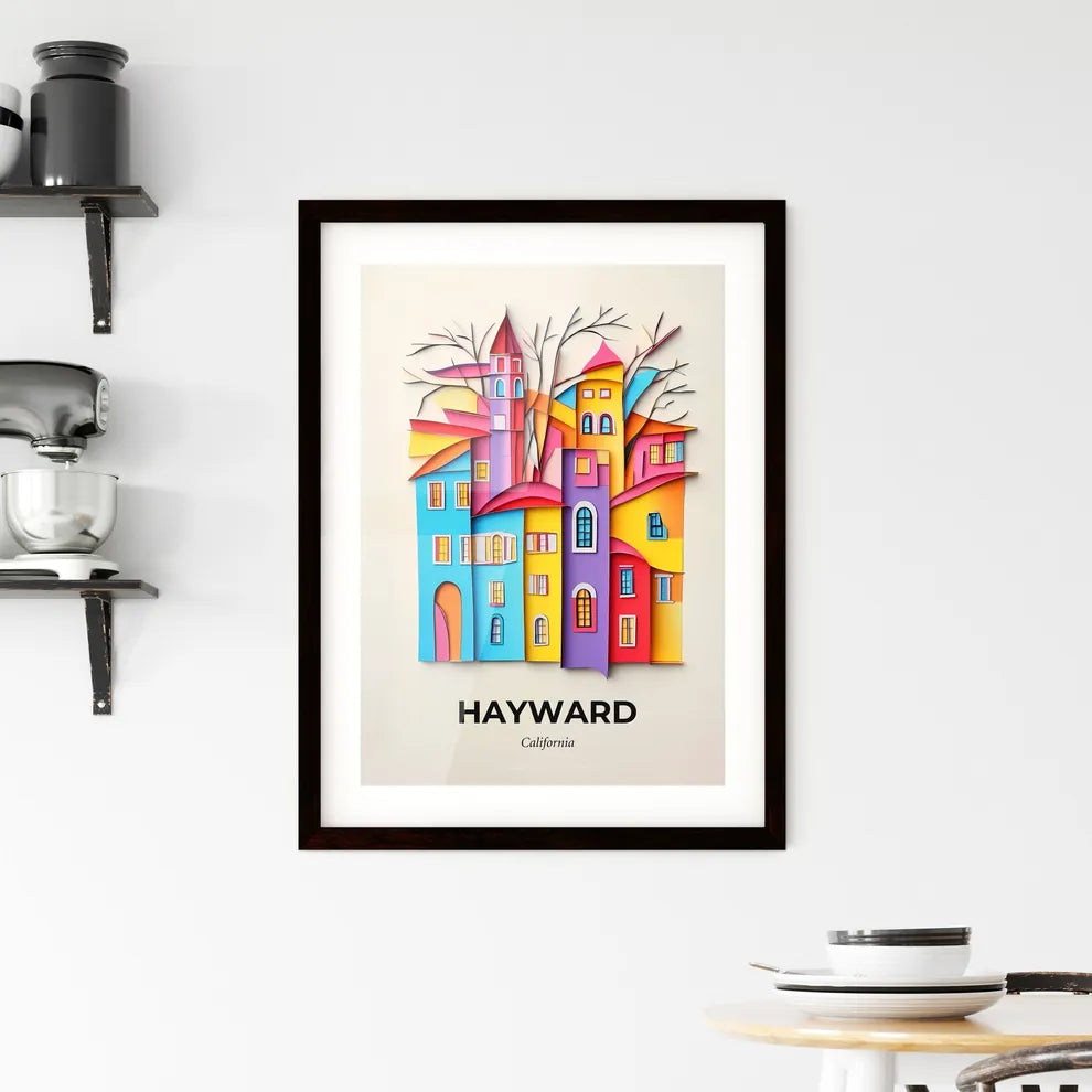 Vivid Hayward, California, Framed Wall Art