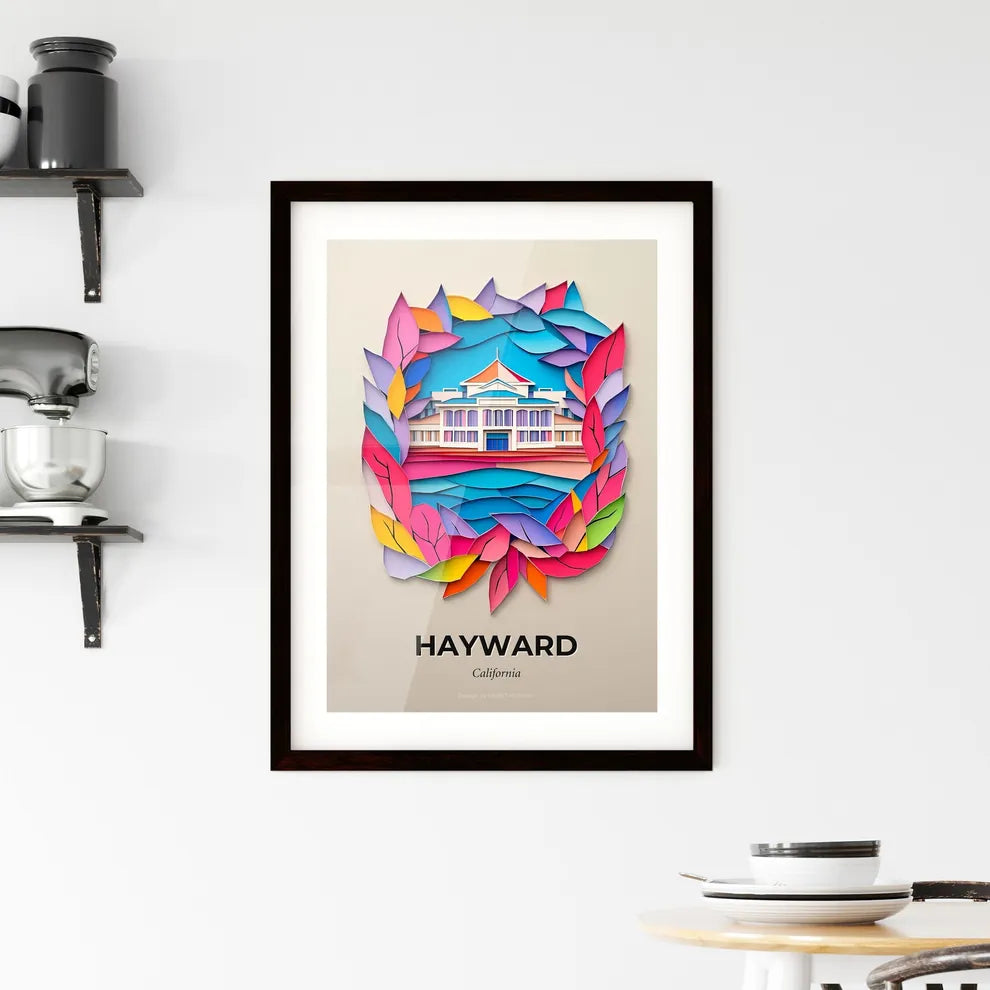 Vivid Hayward, California, Framed Wall Art