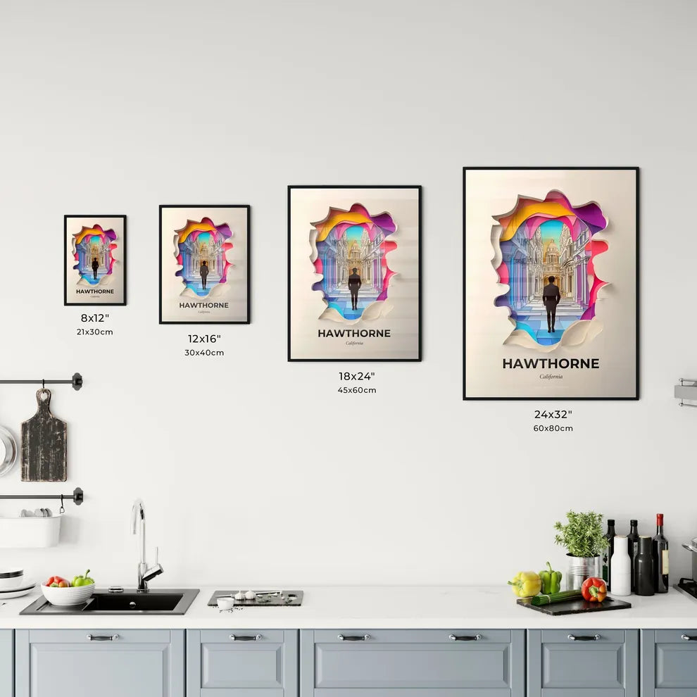 Vivid Hawthorne, California, Kitchen Art