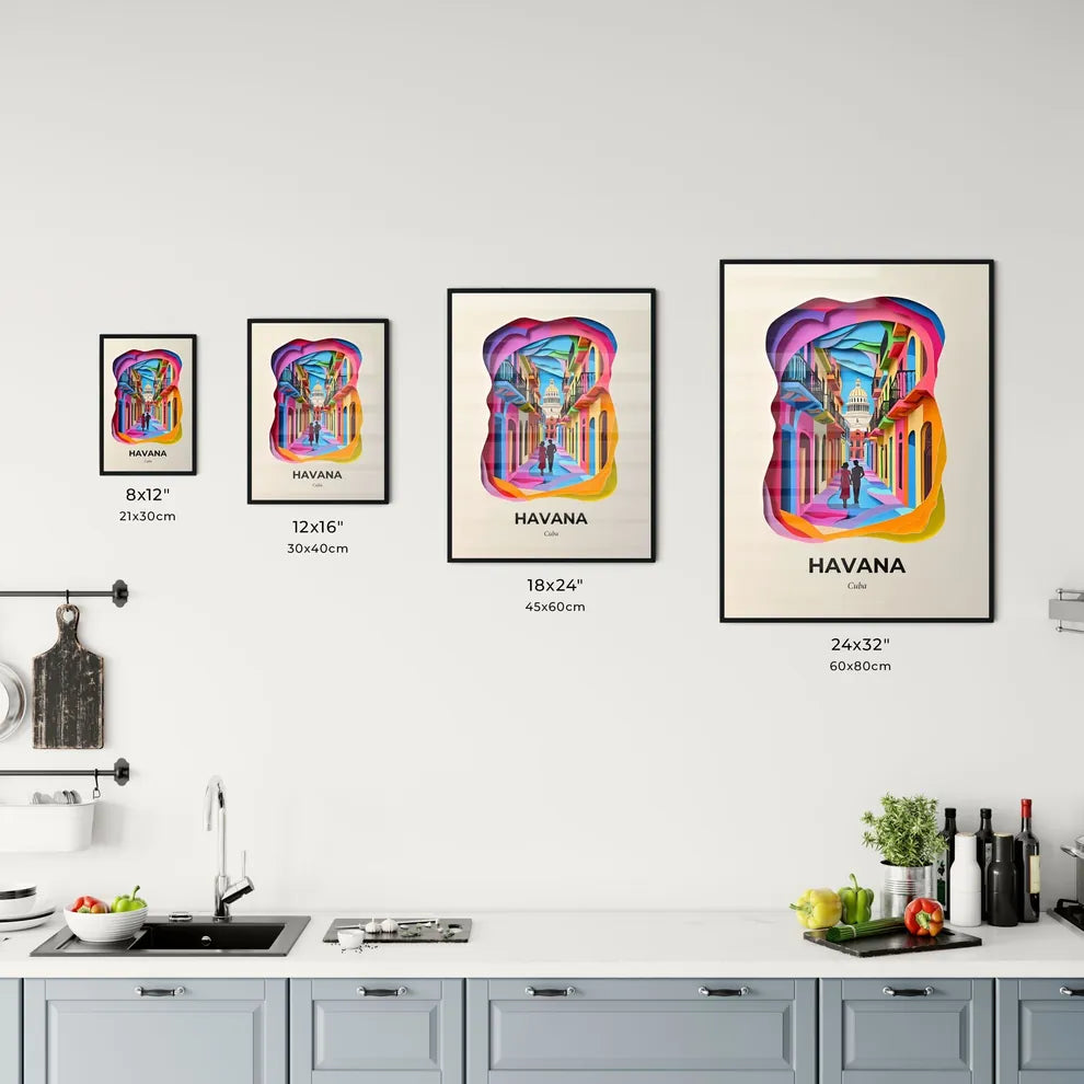 Vivid Havana, Cuba, Kitchen Art