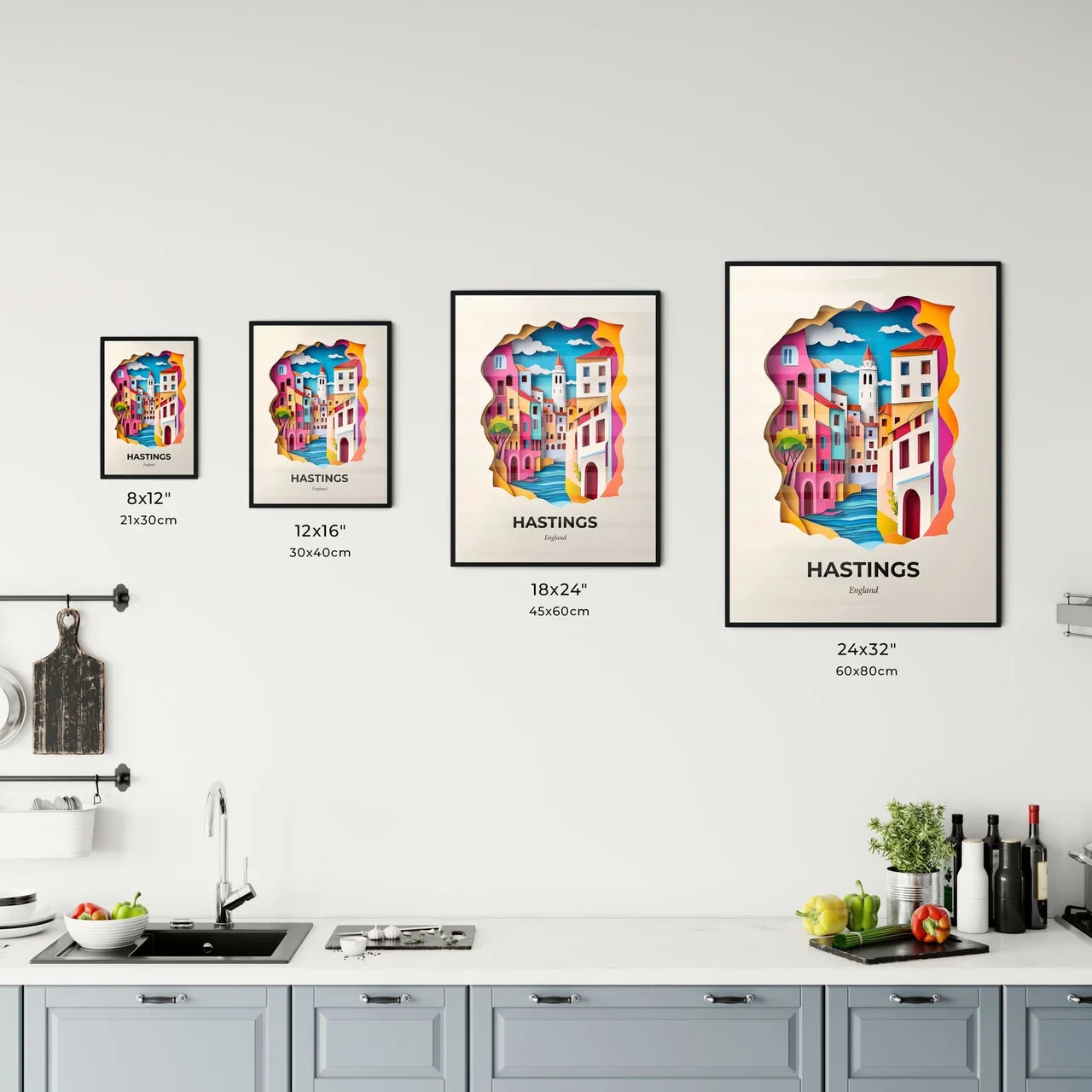 Vivid Hastings, England, Kitchen Art