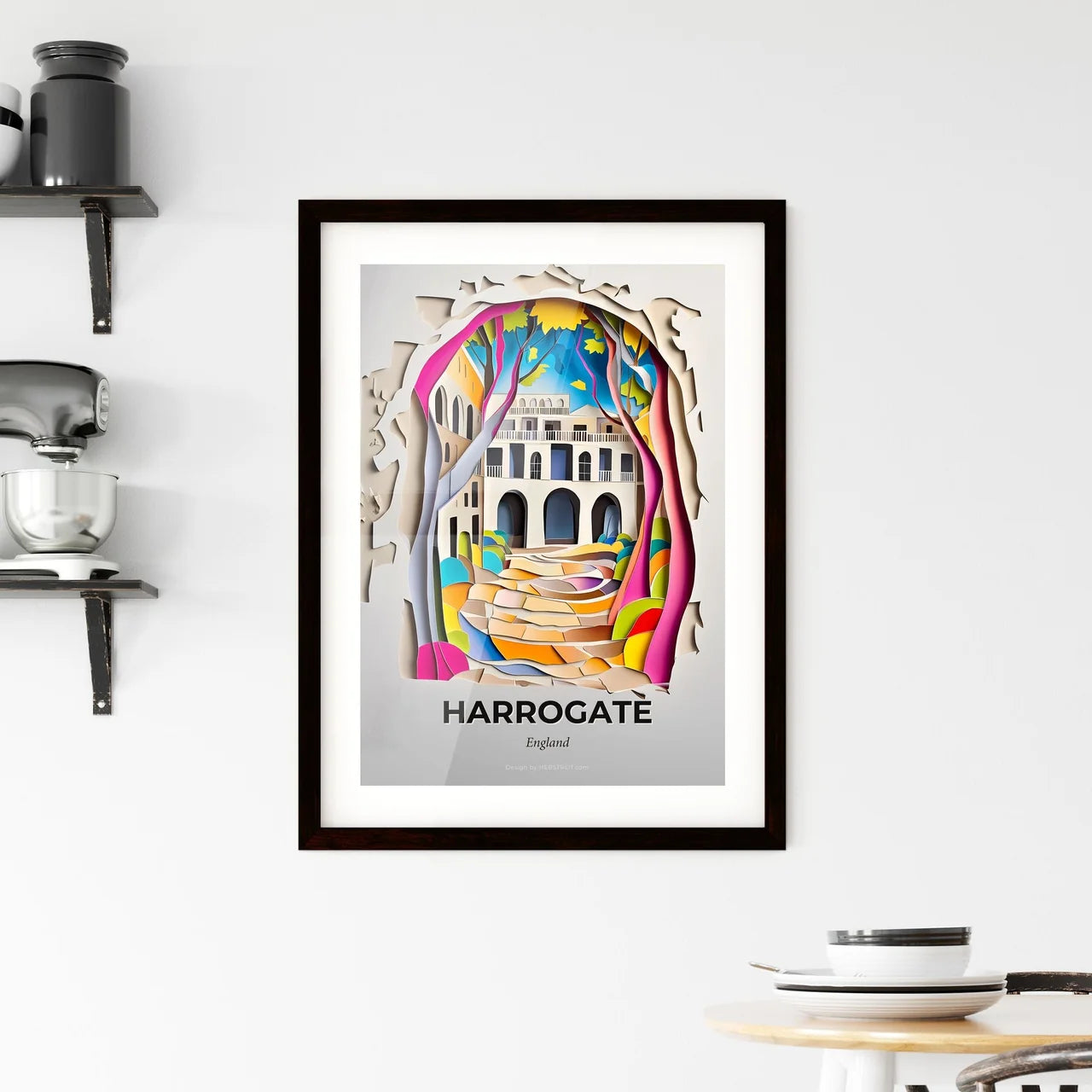 Vivid Harrogate, England, Framed Wall Art
