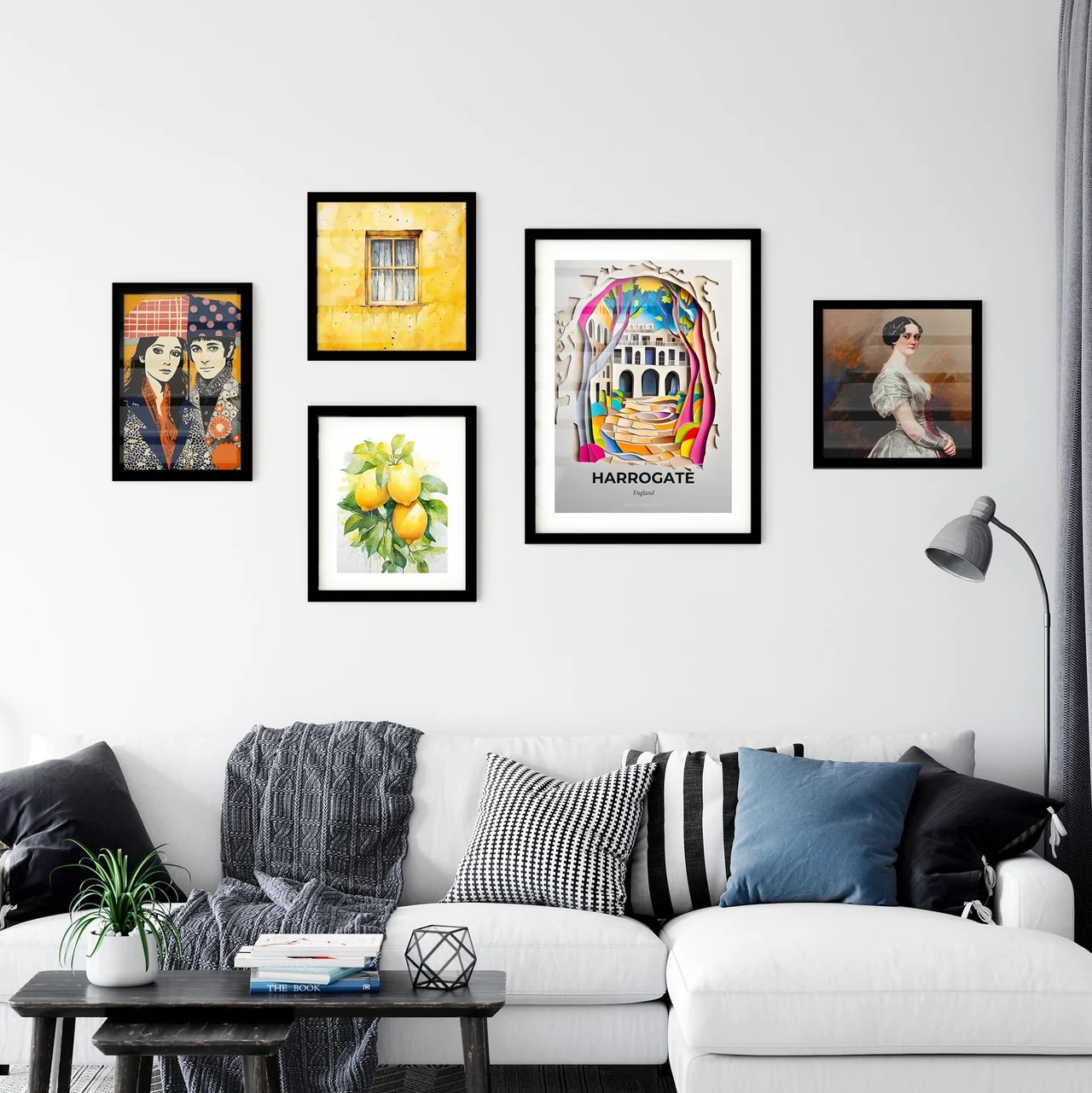 Vivid Harrogate, England, Premium Framed Prints
