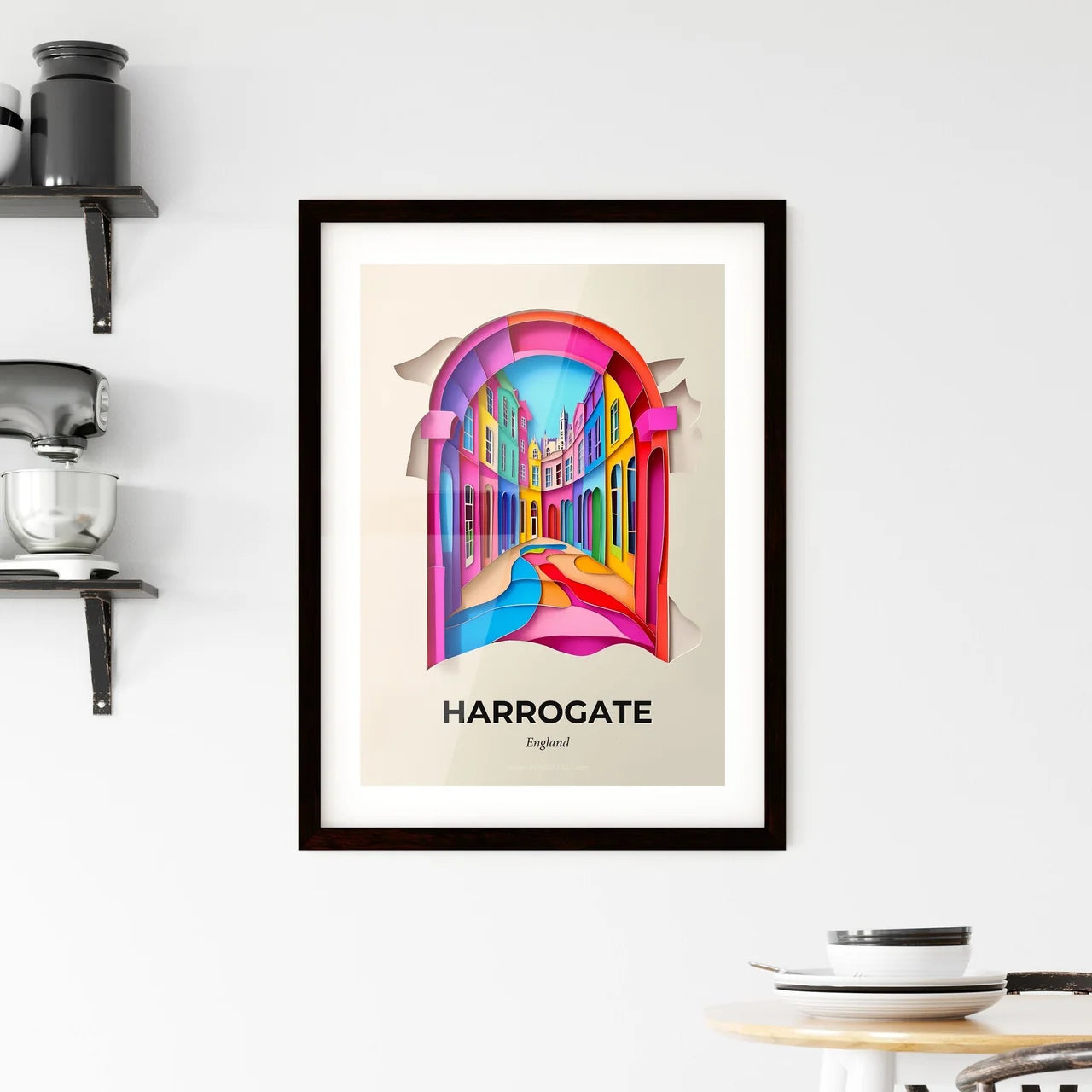 Vivid Harrogate, England, Framed Wall Art