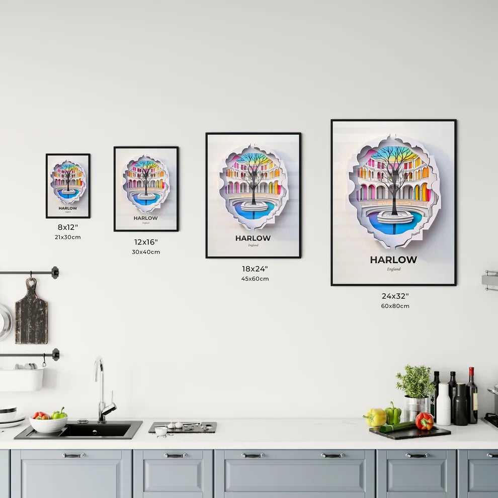 Vivid Harlow, England, Kitchen Art