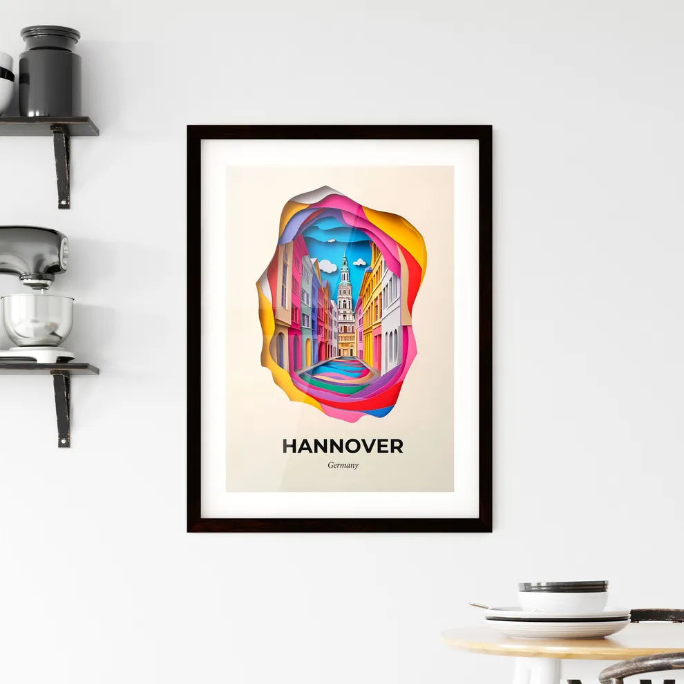 Vivid Hannover, Germany, Framed Wall Art