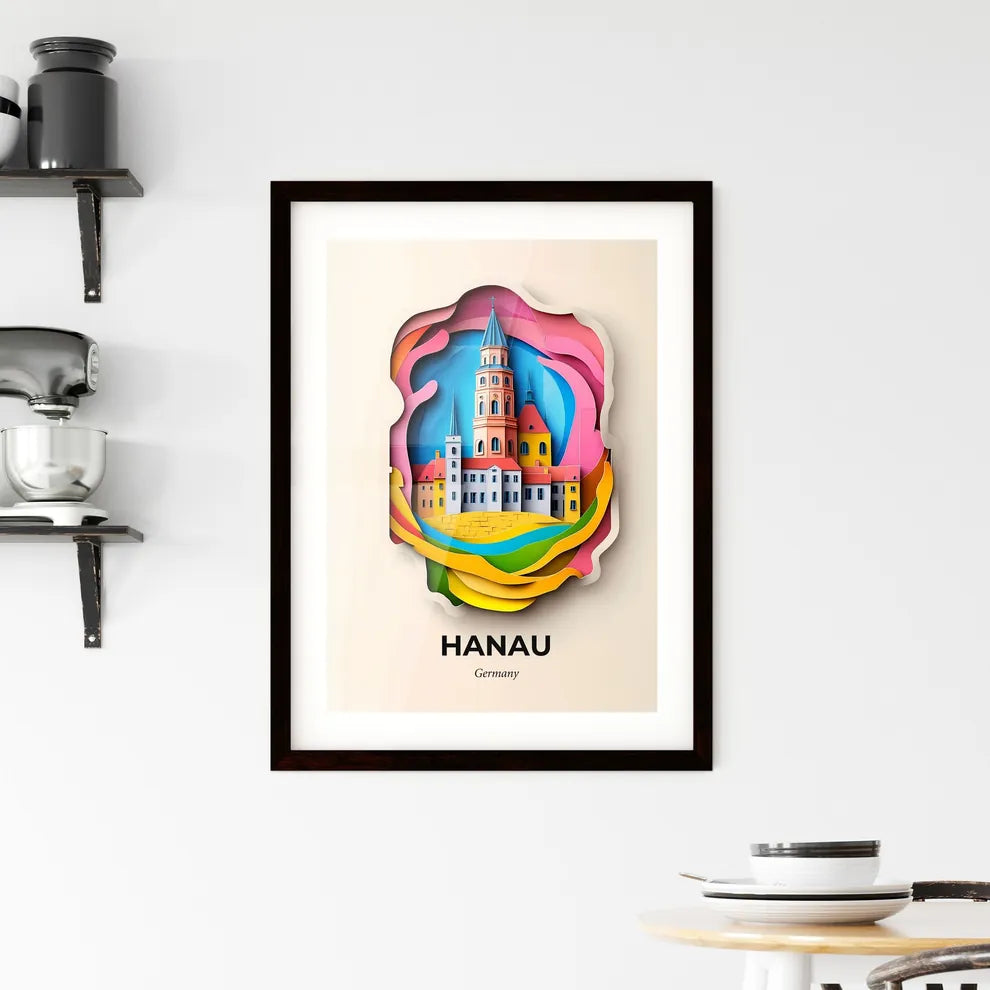 Vivid Hanau, Germany, Framed Wall Art