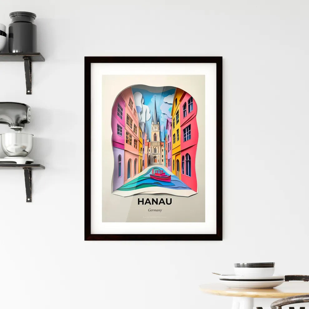 Vivid Hanau, Germany, Framed Wall Art