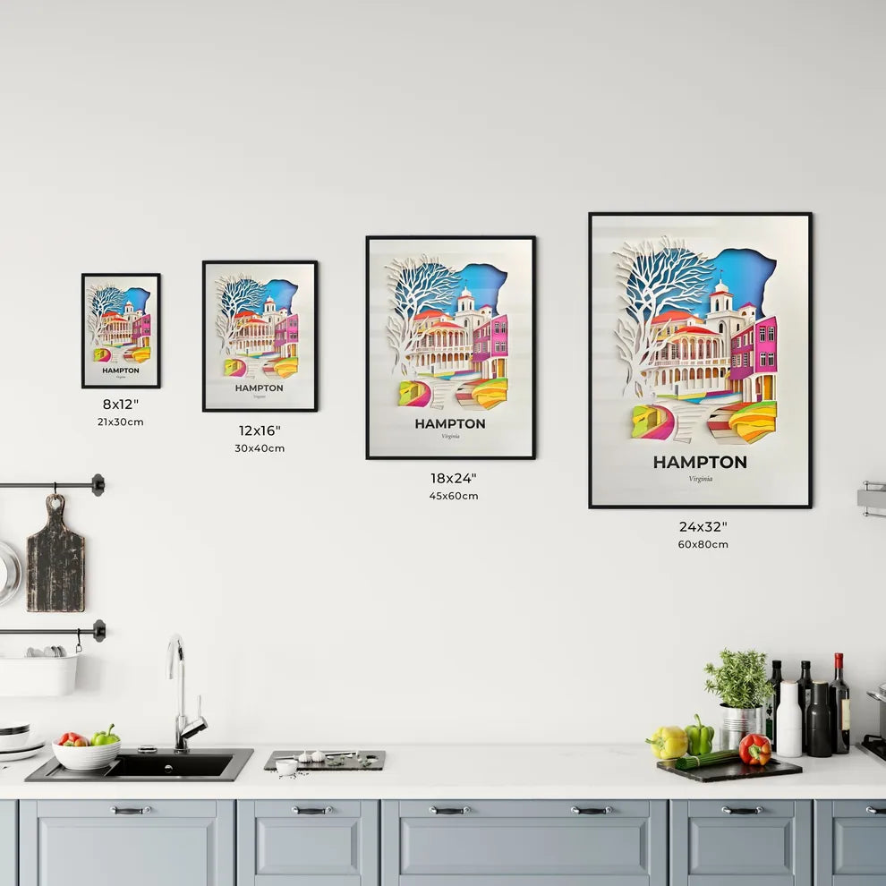 Vivid Hampton, Virginia, Kitchen Art