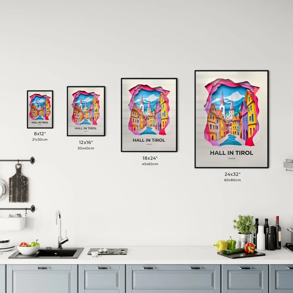 Vivid Hall in Tirol, Austria, Kitchen Art