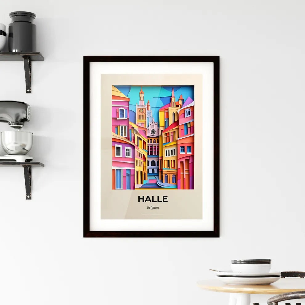 Vivid Halle , Belgium, Framed Wall Art