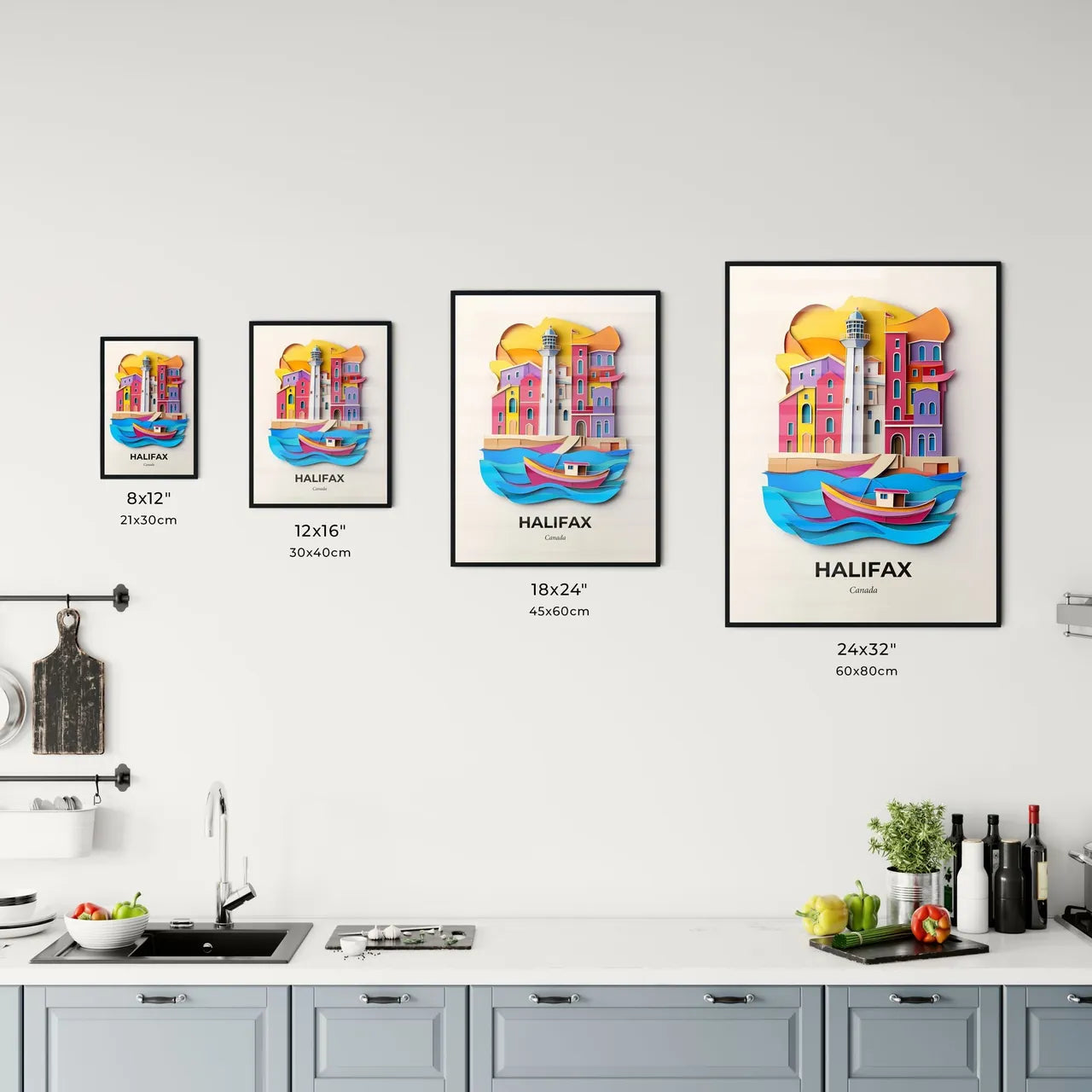 Vivid Halifax, Canada, Kitchen Art