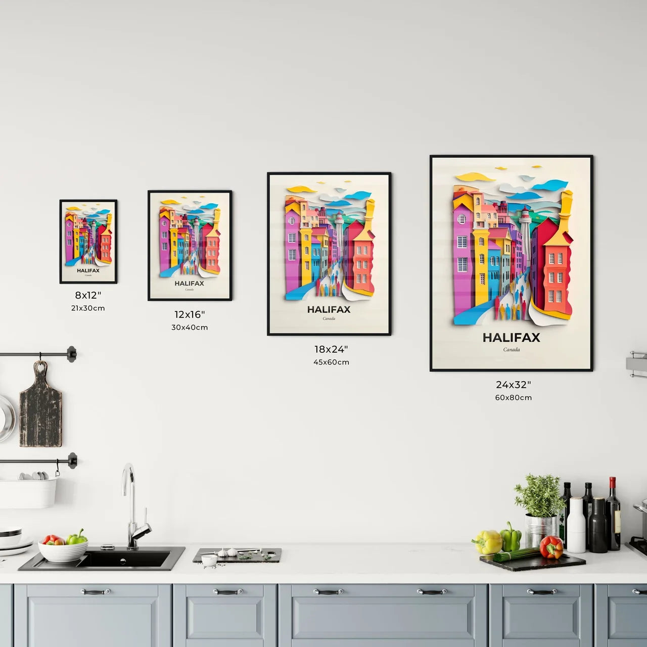 Vivid Halifax, Canada, Kitchen Art