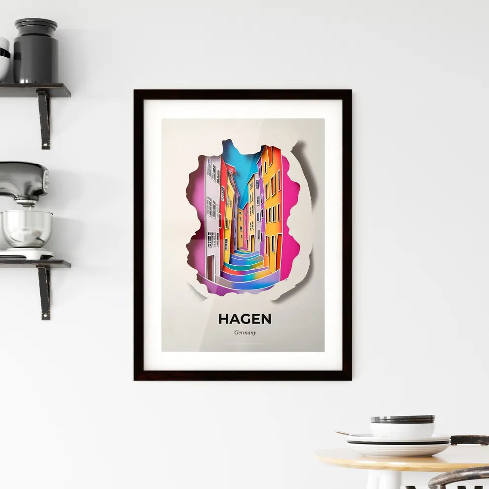 Vivid Hagen, Germany, Framed Wall Art