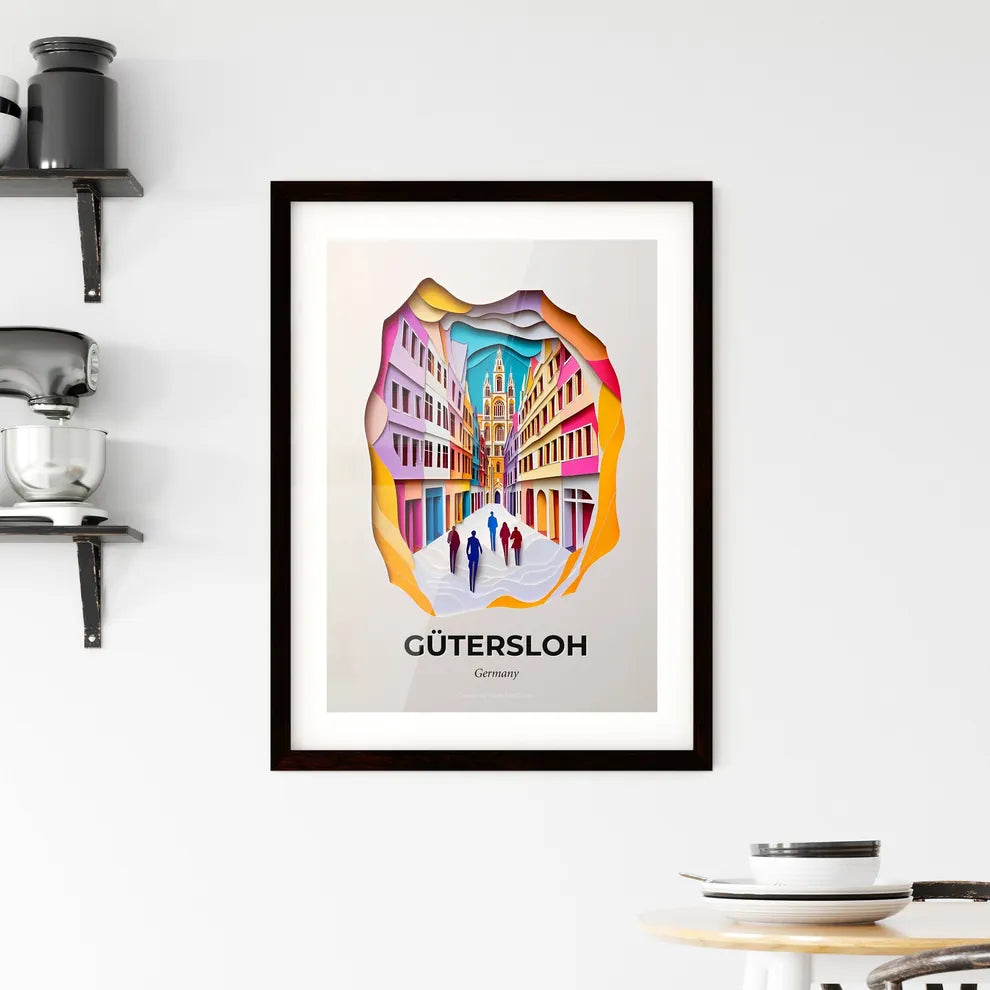 Vivid Gutersloh, Germany, Framed Wall Art